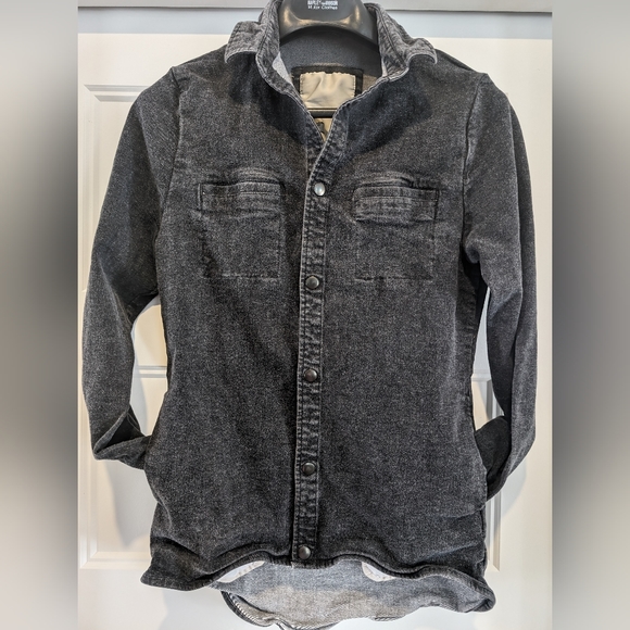 RVLT revolution size small men's / unisex thick denim shirt jacket "jakker" - Picture 2 of 5